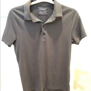 Express Moisture Wicking Slim Stretch Polo